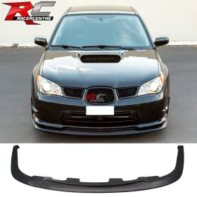 Blf-si06sti-pp Racercentre Fit 06-07 Subaru Impreza Wrx Sti Style Front Bumper Lip Chin Spoiler Splitter