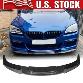 Hd007 Racing Kit08 -hd007 Fit For Bmw F06 F12 F13 650i 640i M-sport Real Carbon Front Bumper Lip Spoiler