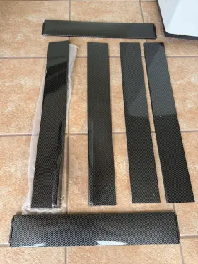 Rapidpro 883235322990 Carbon Fiber Side Skirt Extension For Vw Golf Gti Mk7 15-19 Performance