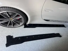 2991093030 Revs Design 2020-2024 Porsche 911 992 Carrera Sideskirts In Turbo Sport Classic Style