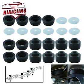 Bus013-bk-2d Riaiciing For 99-2014 Chevy Gmc Sierra 1500 2500 2wd/4wd Body Cab Mount Bushing Kit 7-141