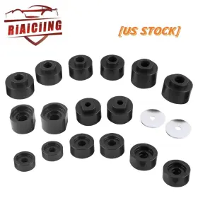 Xl-ct009-bk-2d Riaiciing 6-116 Body Mount Bushing Kit For Ford Explorer Sport Trac 01-05 2/4wd Black