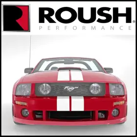 401422 Roush Performance Front Fascia Assembly And Fog Lights Kit Fits 2005-09 Ford Mustang Gt / V6