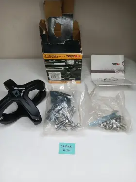 11030.40 Rugged Ridge X-clamp Textured Black 2.25-3.0 Inches