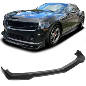 778733 Sasaonsale Sasa Fit For 10-13 Chevy Camaro V8 Ss Only Slp V2 Pp Front Bumper Lip Splitter
