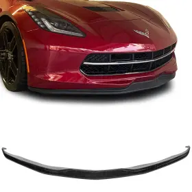 Blf-ccr14c7stg1 Sasaonsale Sasa Fit For 2014-2019 Chevy Corvette C7 Z06 Stg 1 Pu Front Bumper Lip Spoiler