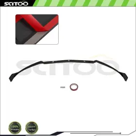 Cb117599s04 Scitoo For 15-18 Mercedes Benz W205 C-class Front Bumper Lip Spoiler Splitter Protector