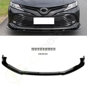 Cb160317s020 Scitoo For 2019-2020 Honda Accord Glossy Black Front Bumper Lip Spoiler