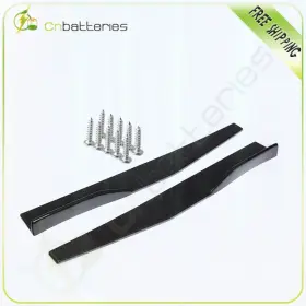 Cb166te465s01 Scitoo New Black Side Skirts Rocker Splitters Diffuser Winglet Wings 74.5cm