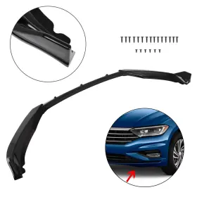 Sci0511927123s01 Scitoo For 2019 - 2021 Volkswagen Jetta Front Bumper Lip Painted Black