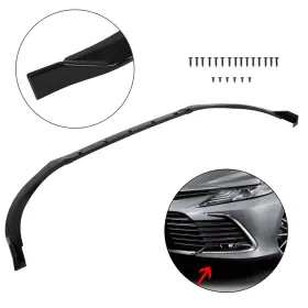 Sci0511956323s01 Scitoo For 2021-2023 Toyota Camry Le Xle Front Bumper Lip Painted Black
