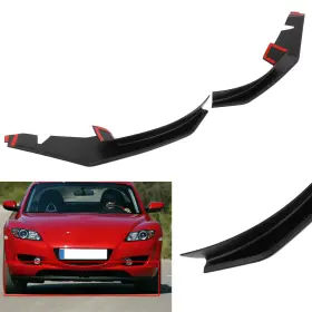 Sci0523119600s01 Scitoo For 2004 - 2008 Mazda Rx-8 Front Bumper Lip Matte Black