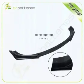 Sci061650371501s1 Scitoo Front Spoiler For 2013-2016 Hyundai Genesis Coupe Painted Bright Black Pp