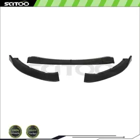 Sci061682361501s Scitoo For 2016-2021 Mazda Mx-5 Painted Black Front Bumper Lip Cover Trim