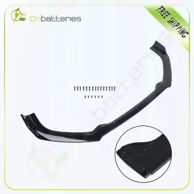 Sci1613850412s01 Scitoo 3pc Front Bumper Lip Splitter Fit For 19 20 21 Nissan Altima Sedan Glossy Black