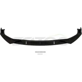 Sci165036121o1 Scitoo For 2016-2021 Civic Sedan And Coupe Glossy Black Front Lip Splitter