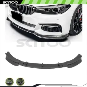 Sci1701701t0022 Scitoo For Bmw 4-series F36 2014-up Carbon Fiber Black Front Splitter Lip Air Dam