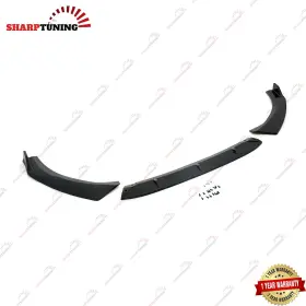 St-k5-fl2-gb Sharptuning Front Bumper Lip Splitter Chin Spoiler Gloss Black For Kia K5 Gt Gt-line 2020-24