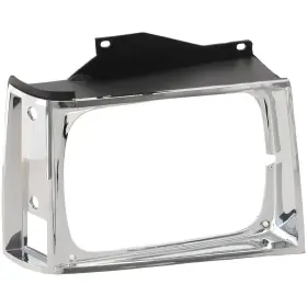 905-95r Sherman Parts Chrome Headlight Bezel Trim Passenger Side Right Rh For Chevy S10 Gmc S-15 Truck