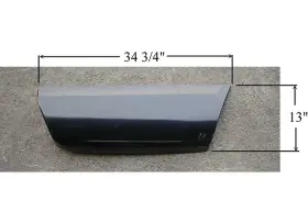 She897-60l Sherman Parts 897-60l Lower Rear Fender Panel