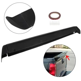 Sj166982mt Shkj-motors Duckbill Truck Tailgate Cap Spoiler Fits 99-06 Chevy Silverado Sierra Unpainted