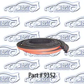 9352 Soffseal Upper Door Weatherstrip On