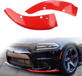 Sosega 795205391090 Front Bumper Lip Splitter Protector For Dodge Charger 2015-2023 Hellcat Srt Scat