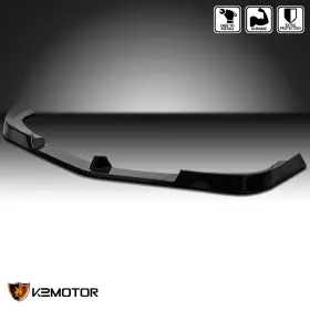 Lpf-bw20412gb-pq Spec-d Tuning 12 Fits 2012-2014 Mercedes Benz W204 Luxury Glossy Black Front Bumper Lip Spoiler