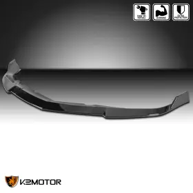 Lpf-chg11gb-pq Spec-d Tuning 11 Fits 2011-2014 Dodge Charger Glossy Black 3pc Front Bumper Lip Spoiler Splitter