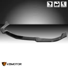 Lpf-chg11srtbk-pq Spec-d Tuning 11 Fits 2011-2014 Dodge Charger Srt8 Glossy Black Front Bumper Lip Spoiler Splitter