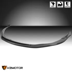 Lpf-es30013gb-pq Spec-d Tuning 13 Fits 2013-2015 Lexus Es350 Es350h Glossy Black Front Bumper Lip Spoiler Splitter