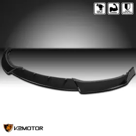 Spec-d Tuning Lpf-f3016gb-ak 16 Fits 2016-2019 Bmw F30 F35 328i 330i Painted Black Bumper Lip Spoiler Splitter