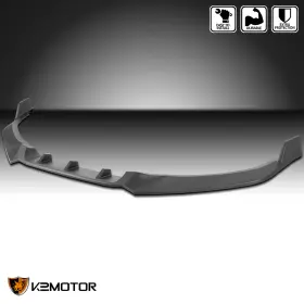 Lpf-odsy18bk-pq Spec-d Tuning 18 Fits 2018-2020 Honda Odyssey Matte Black 3pc Front Bumper Lip Spoiler Splitter