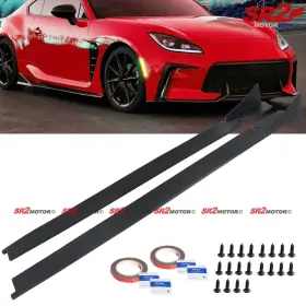 Pu-ss-gr86 Sr2 Motor For 2022-2024 Gr86 Brz Side Skirt Winglet Extension Pu Lip Splitter Body Kit