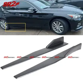 Sk-34cf Sr2 Motor 34 Inch Universal Pp Unpainted Side Skirt Rocker Splitters Winglet Diffuser Wings
