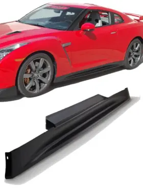 Stillen Gtrkb12829 For Nissan Gt-r R35 Aero Side Skirts Polyurethane 09-15
