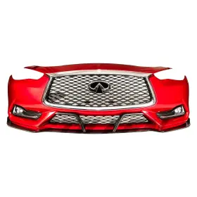 Kb11231 Stillen For Infiniti Q60 2020-2022 Front Winglets Unpainted