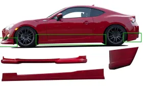 Kb21022l Stillen For Scion Fr-s 5-piece Lower Body Kit Unpainted 13-15