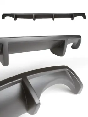 Kb25002 Stillen For Honda Accord Rear Diffuser Unpainted 13-17 Coupe