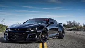 Sfxla-gen6-camaro-bkfrp Streetfighter La For Chevy Camaro 2016-2021 Fiberglass Wide Body Base Kit