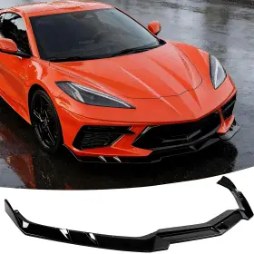Sts.ev01 X205us Stsev01 Front Bumper Lip Splitter Spoiler Fit Chevy Corvette C8 2020-2025 2026