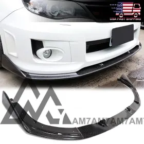 Am7-05-jd01gvf-001 Subaru Jd Design Carbon Fiber Front Lip For 2011 2012 2013 2014 Gvf Wrx Sti
