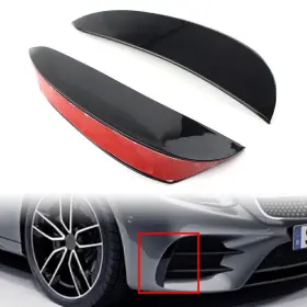 W213 Successsss 550755950940 Front Bumper Canards Vent Flaps Trim Cover Fit Mercedes Benz E Sport