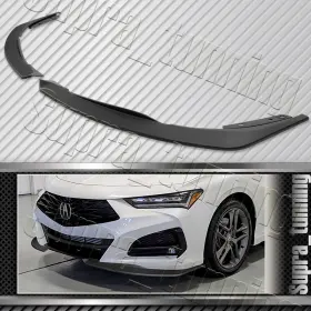 2-pu-362 Supra Tunning Matt Black Front Bumper Lip Spoiler Splitter Ts-style For 2021-2025 Acura Tlx