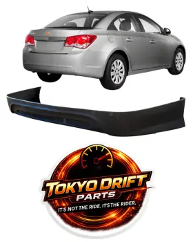 Bo-chcr110343 Tc Sportline 2011-2012 Chevy Cruze Rear Bumper Lip Spoiler Polyurethane Pu T-1 Style