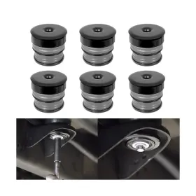 Llk010-gr Temsone 6pcs Silicone Body Mount Kit Compatible With 2008-2016 Ford Super Duty Crew C