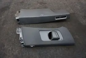 1035954-00-a Tesla Set Right Interior B Pillar Trim Model X 75d 2016-20 Note