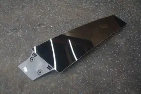1083899-00-c Tesla Left Exterior B Pillar Trim Panel Glass Oem Model S 16-18