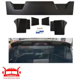 Lsot00843b Texa Truck Cab Wing Roof Spoiler Lip Kits Fits 2014-2017 Gmc Sierra 1500
