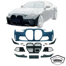 Adv-8-fb-g22m440mp The Auto Alliance For 20 21 22 23 Bmw 4 Series G22 G23 To M4 Style Front Bumper Kit